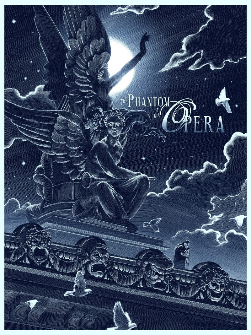 Illustration for article titled The Phantom of the Opera Terrifies In this Menacing New Poster